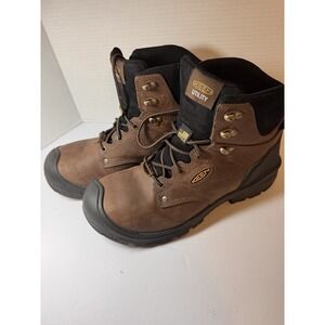 Keen Work Boots  8" Waterproof Independence Soft Toe 11.5 MADE in USA